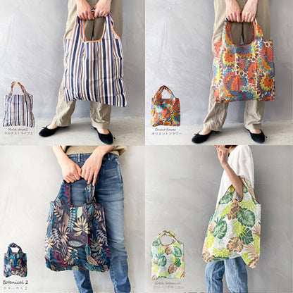 エコバッグ ミニサイズ 折りたたみ オシャレ 小さめ 丈夫 超コンパクト 母の日 かんたん かわいい 大きめ 軽量 エコバック トート 買い物袋 コンビニサイズ 旅行 黒 レジかご レジカゴ 簡単 洗える 一気にたためる 小さくなる