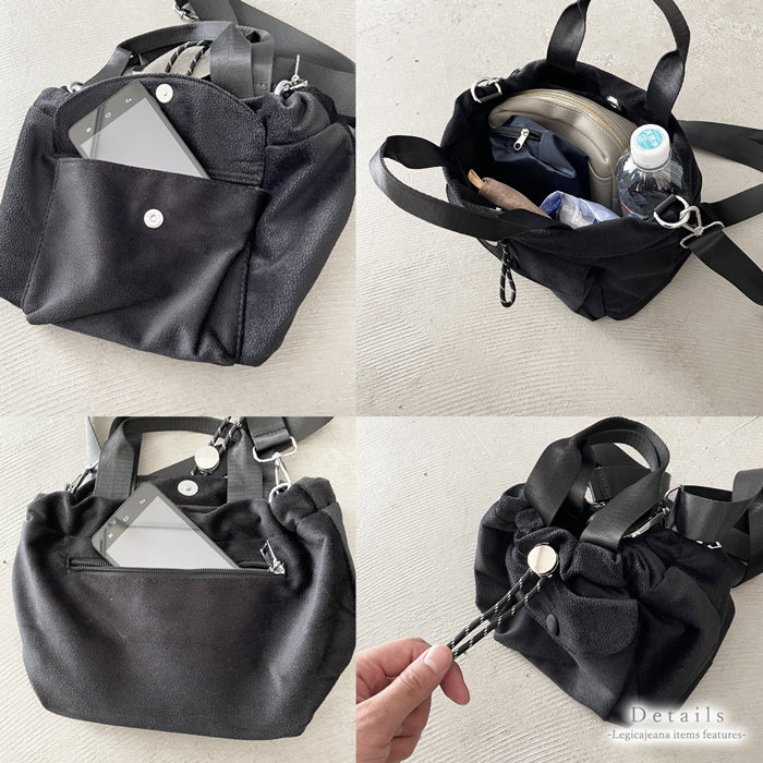 巾着バッグ ショルダー レディース 小さめ ショルダーバッグ ナイロン 2way ドローストリングスバッグ 斜めがけバッグ 巾着ショルダーバッグ ワンショルダー レディース