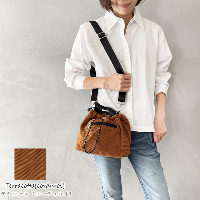 巾着バッグ ショルダー レディース 小さめ ショルダーバッグ ナイロン 2way ドローストリングスバッグ 斜めがけバッグ 巾着ショルダーバッグ ワンショルダー レディース